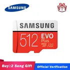 Карта памяти SAMSUNG EVO, карта Micro SD 32 Гб, SDHC 80 Мбитс, класс 10, карта памяти C10 UHS-I TFSD карты Trans Flash SDXC 64 Гб 128 ГБ