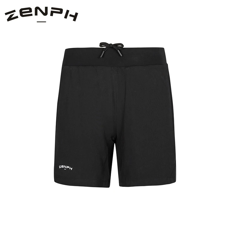 Мужские спортивные шорты Zenph 2 в 1 двухслойные быстросохнущие дышащие для бега