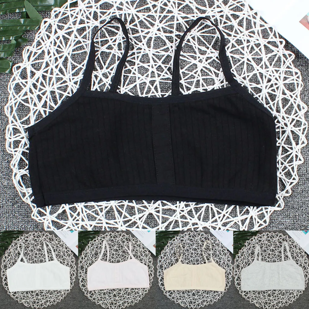 Спортивный бюстгальтер детские топы с эффектом пуш ап нижнее белье