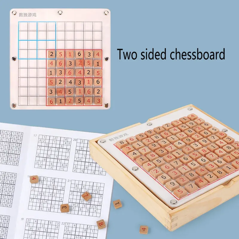 Высококачественные настольные игры Sudoku для взрослых 3d головоломки Математика
