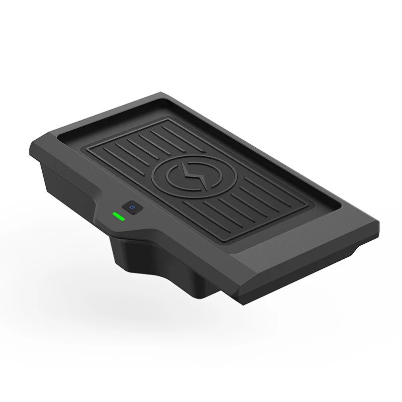 car qi wireless charger for bmw x3 x4 g01 g02 2018 2021 cordless charging board armrest box phone holder for iphone 12 free global shipping