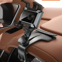 cell phone holder universal 1200 degree rotation car phone holder for dashboard sun visor rearview mirror cell phone car mount