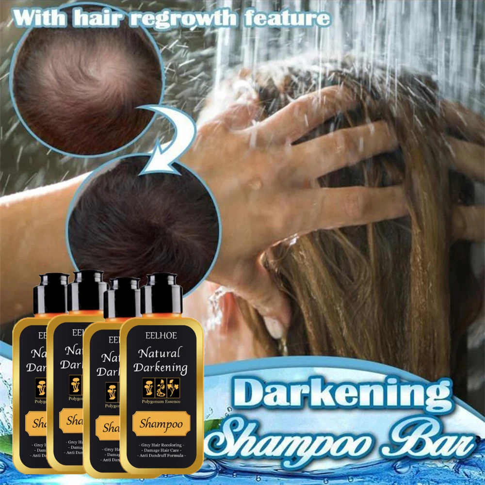 1 шт. черный кунжут имбирный шампунь для волос рост плотный отрастания Сыворотки