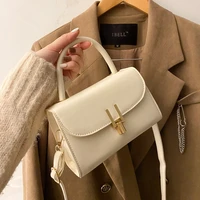 new 2021 fashion women pu leather solid handbag shoulder bag vintage brand luxury ladies casual crossbody bags messenger bag