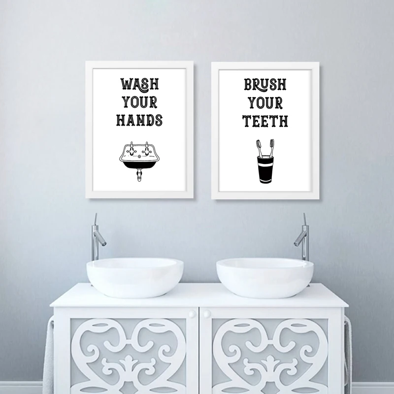 Минималистичная художественная унитаза ручная роспись на холсте настенные