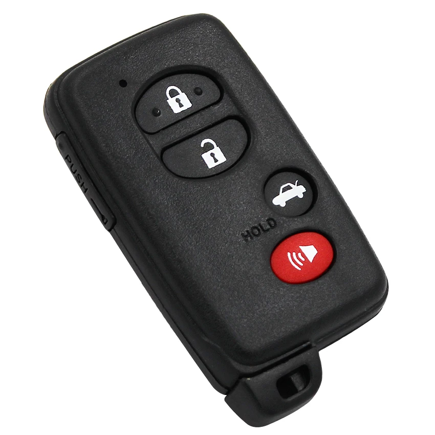 3 + 1 кнопка умный дистанционный ключ чехол Брелок 4 кнопки для Toyota Avalon Camry Highlander RAV4