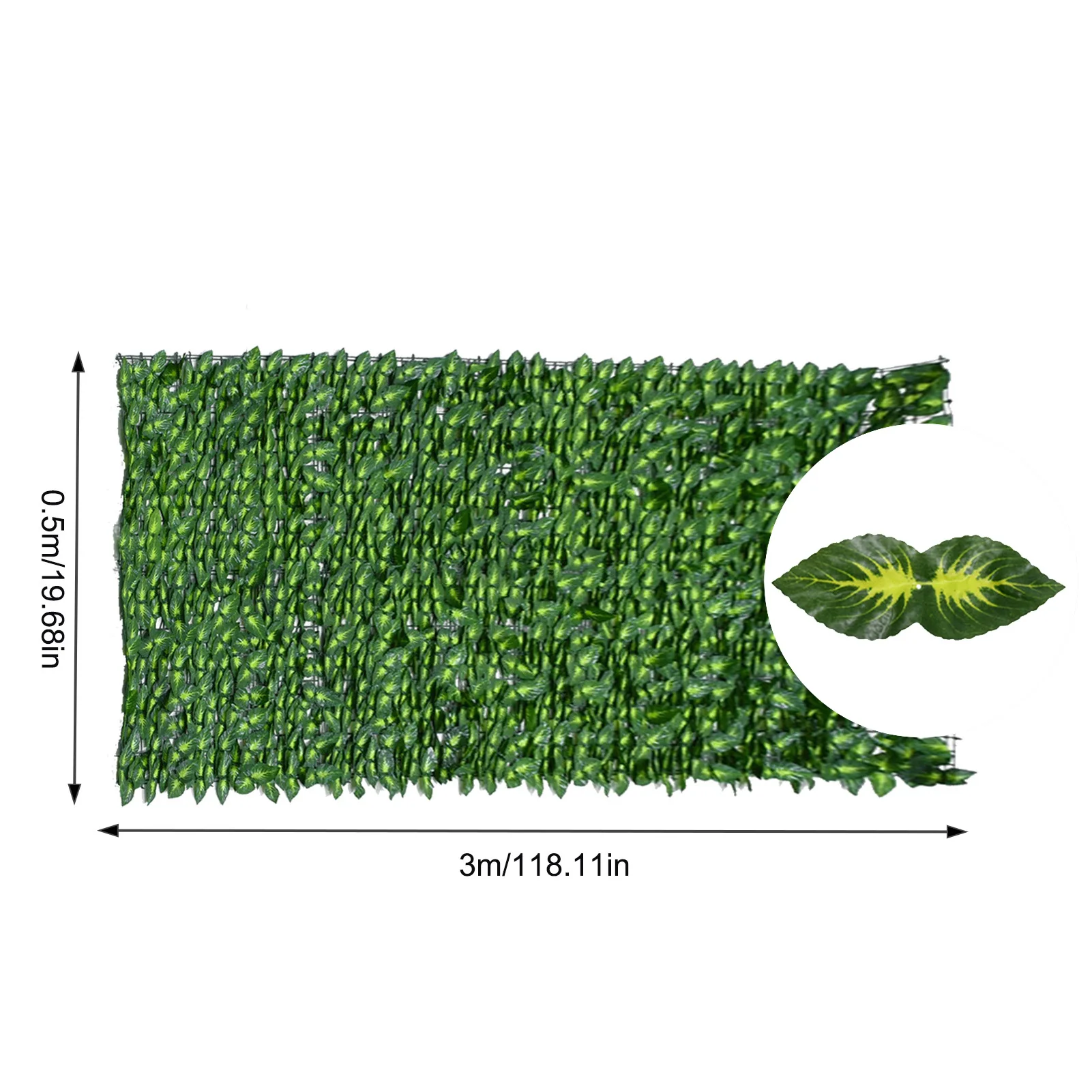 

Artificial Ivy Leaf Privacy Fence Screening Roll Wall Landscaping Privacy Fence Screen Outdoor Garden Backyard Balcony Fence