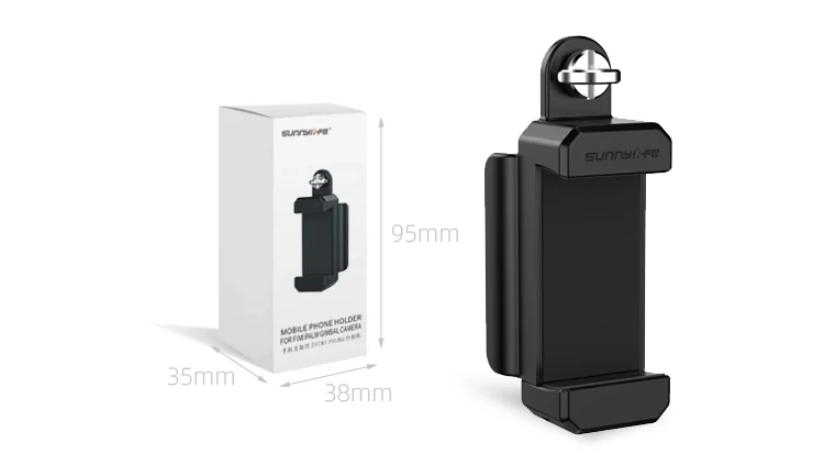 Фиксирующий Зажим для смартфона 1/4 дюйма держатель кронштейна Xiaomi дрона FIMI