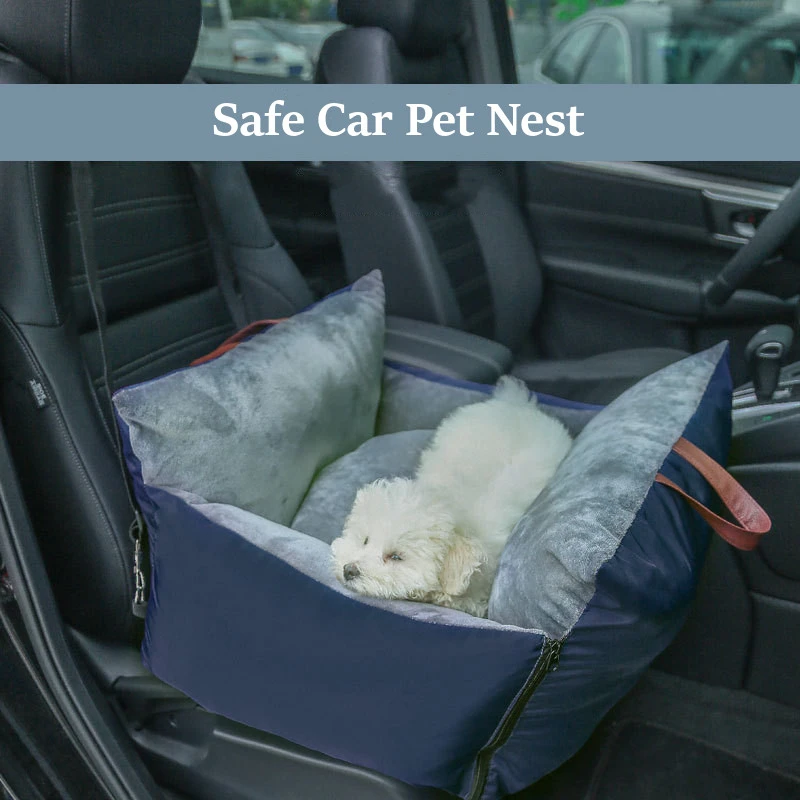 

Dog Carriers Car Seat Outdoor Travel Pet Car Mat Dog Kennel Safe Seat Four Seasons Universal Anti-Dirty Cat Kennel Pet Supplies