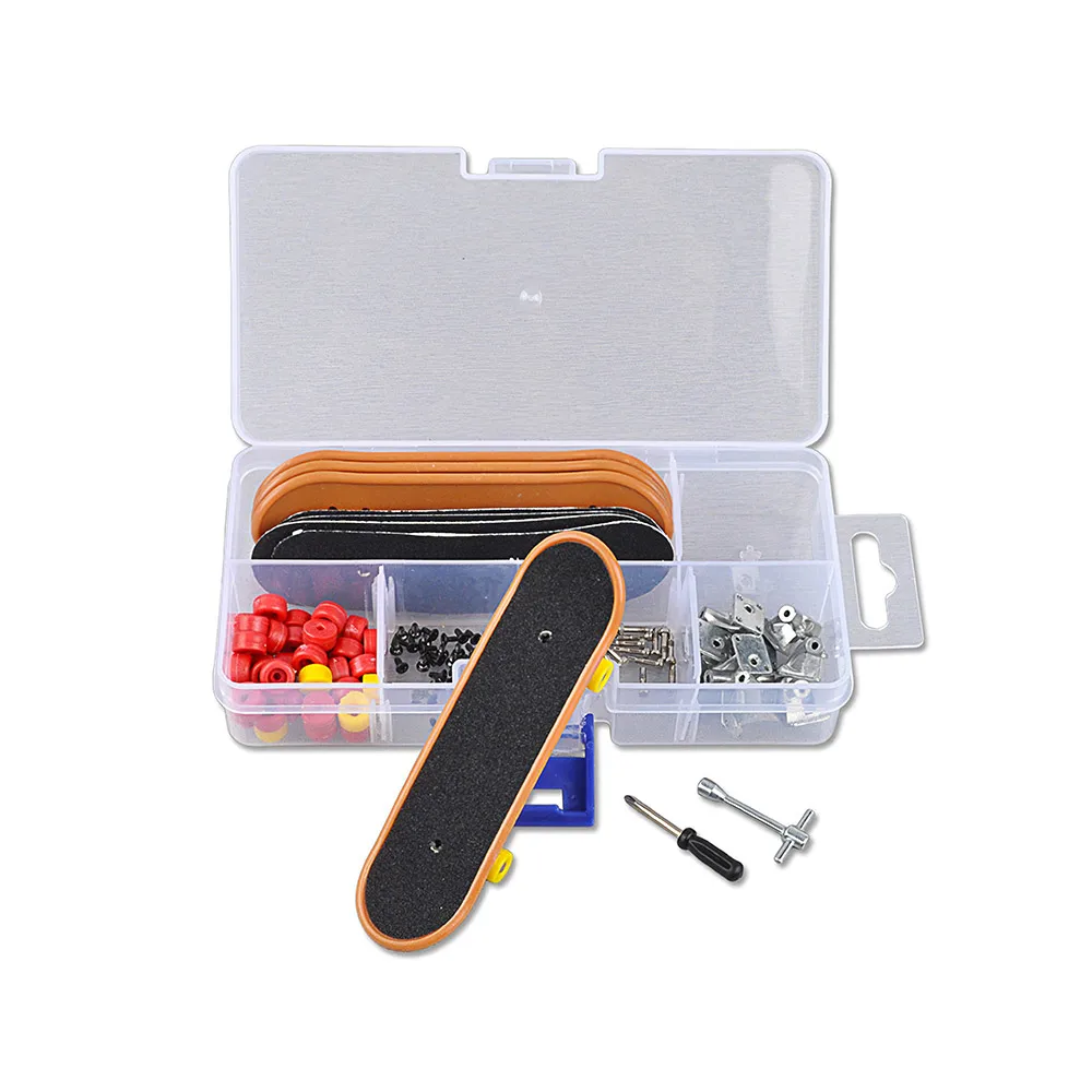 

Educational Finger Skating Board Table Game Toy Child Mini Fingerboard Finger Scooter Skate Repair Tool Skateboard Assembly Kit