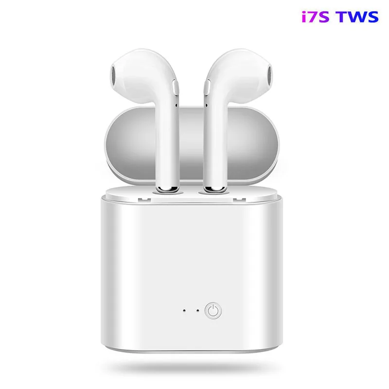 Беспроводные наушники I7s TWS Bluetooth 5 0 спортивные вкладыши гарнитура с микрофоном