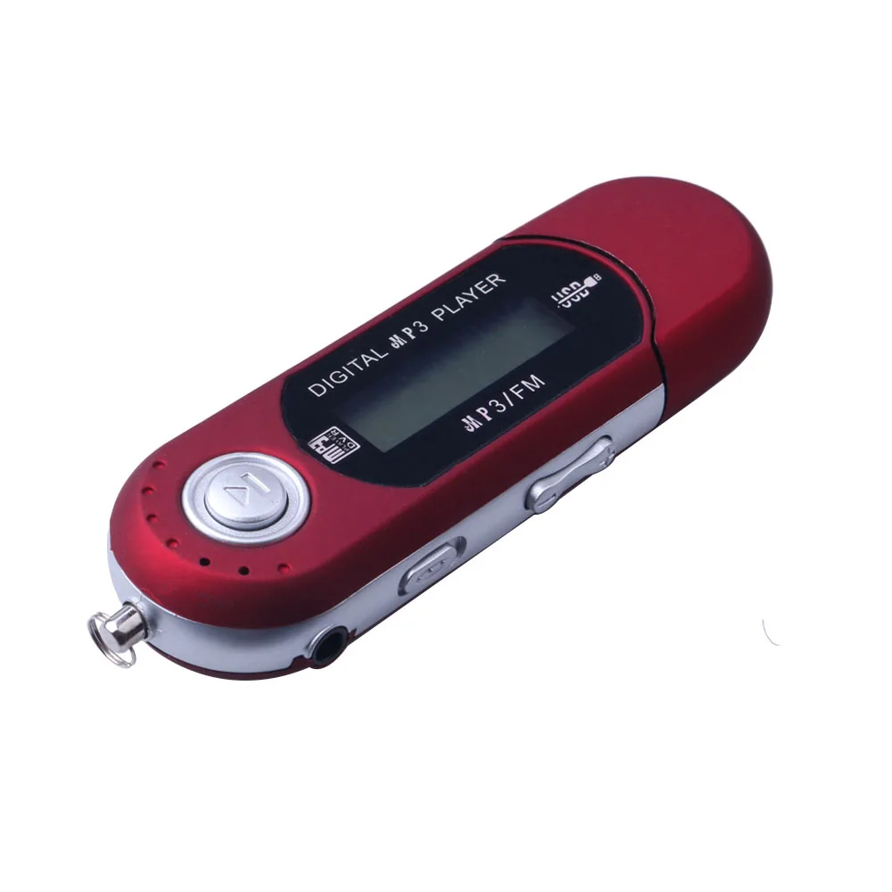 USB MP3 Music Player Digital LCD Screen 4G Storage Radio With FM Function Mp3 Dropshipping | Электроника