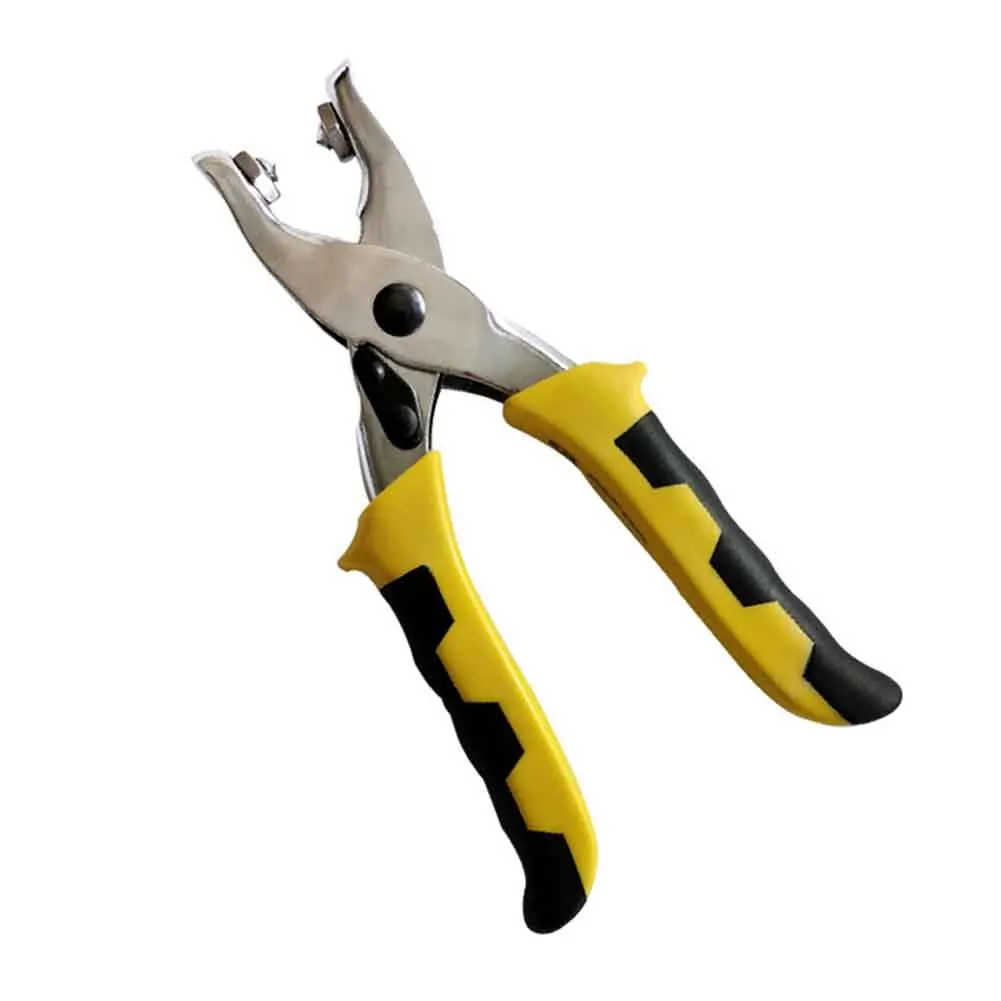 

Bell Tool Grommet Clamp Repair Handheld Alloy Outdoor Sports Threading Pincer Forceps Cold Press Plier For Badminton Racket