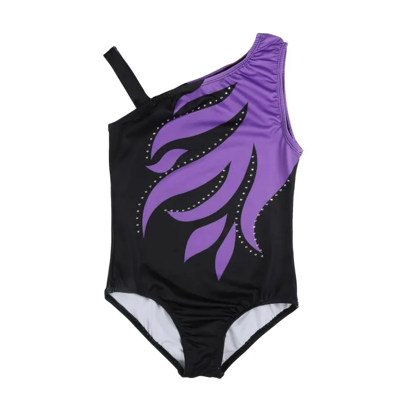 

Children Training Biketard Dancewear Practice Costume Im 5~14 Year Child One-Piece Girls Ballet Dance Leotards Dress