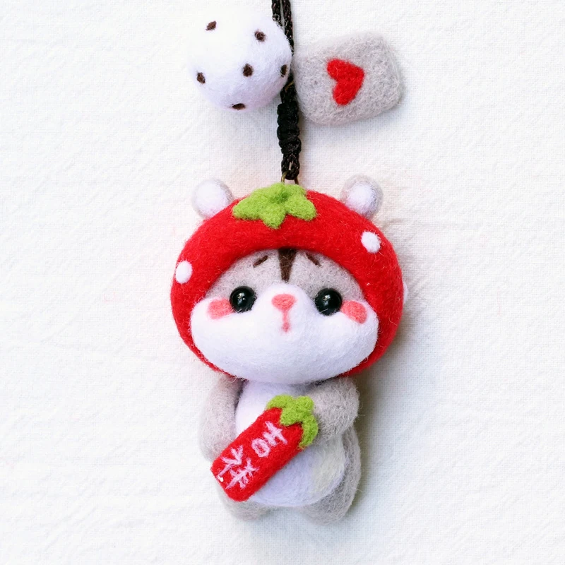 Nonvor милые шерстяные валяные материалы ручной работы игрушки для домашних