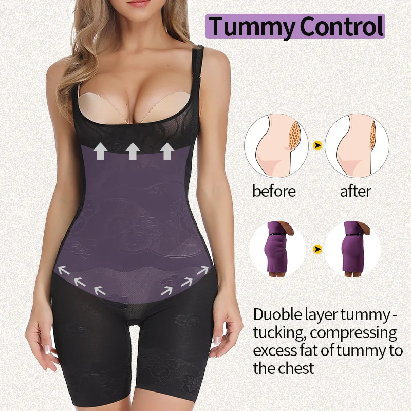 Боди женское бесшовный корсет для похудения|Боди| |