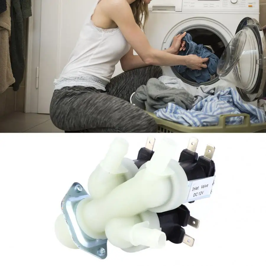 Электромагнитный клапан Электрический электромагнитный пластиковый нормально 1