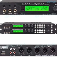 professional karaoke microphone digital effects processor controller audio equipment usb to pc software 24 bit 3 channel mics