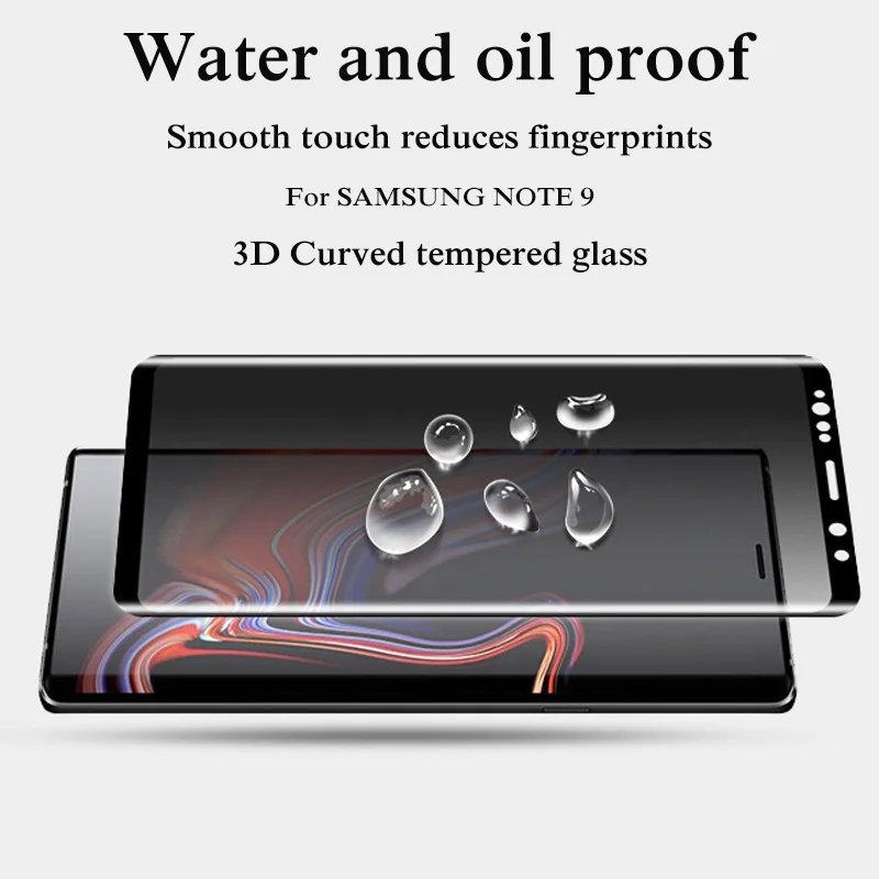 3D Full Cover Privacy Anti Glare For SAMSUNG Galaxy Note 8 9 S8 S9 Plus Tempered Glass Screen Protector S7 edge Film | Мобильные