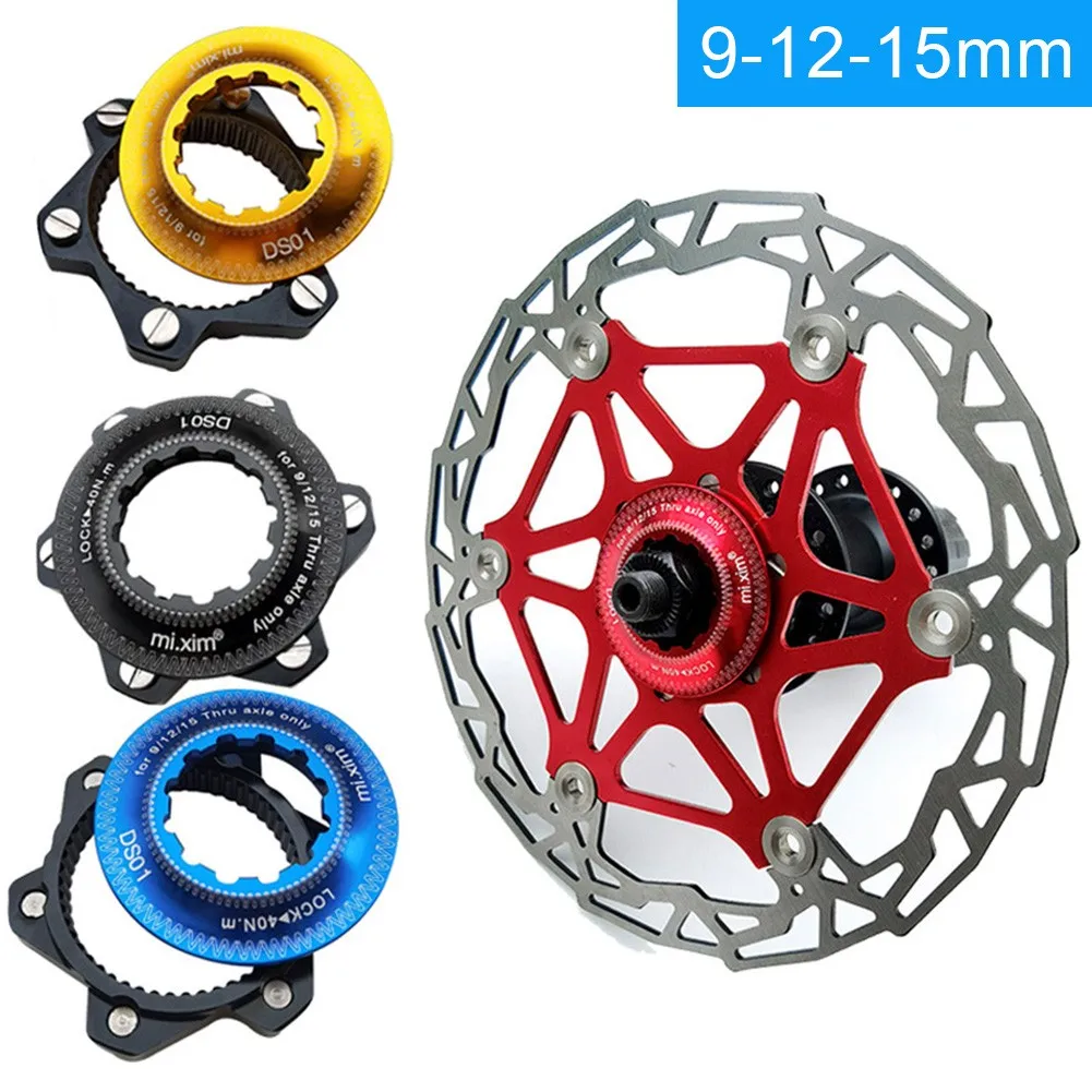 

Bicycle Centerlock To 6-Hole Adapter Mountain Bike Hub Center Lock Conversion 6 Bolt Disc Brake Rotor Can Install Six-nail