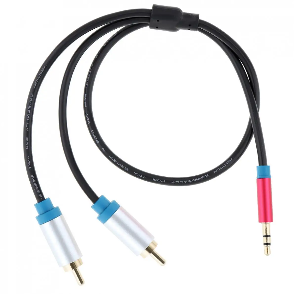 DiGiYes 0 5 м/1 64 фута RCA кабель HiFi стерео 2RCA до 3 мм аудио Поддержка AUX Jack Y сплиттер для