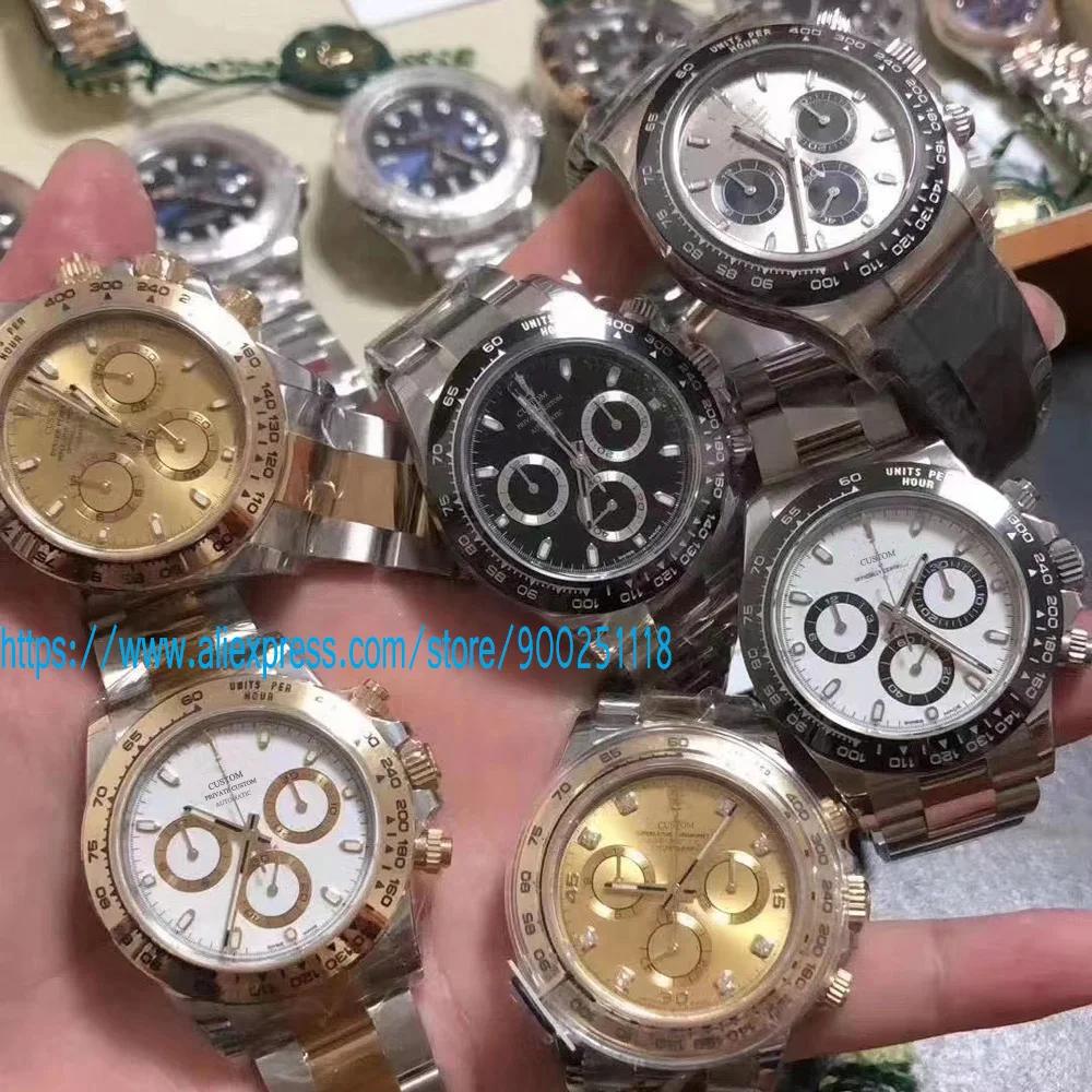 

watch 39mm luxury brand automatic mechanical watch for the Men's watches men sapphire glass stainless steel case