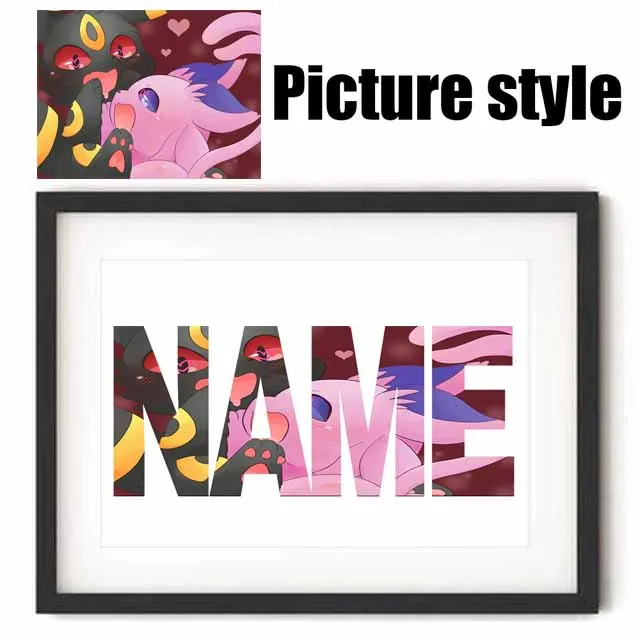 

Customize Pikachu 5D Diy Diamond Painting Themed Name Word Art Funny Cartoon Diamond Mosaic Cross Stitch Kits Home Decor Gift
