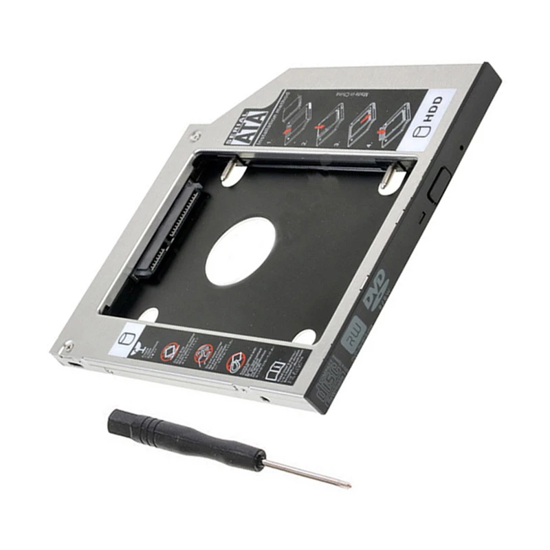 

2nd SSD HDD Hard Drive Frame Caddy Adapter For HP ZBook 15 17 Workstation Swap SU-208CB DVD ODD
