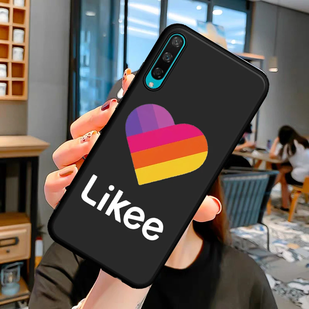 Модный силиконовый чехол Likee для телефона Huawei Honor 8 Lite 8X 8C 9X 9 10 20 Pro V20 10i 20i 8S
