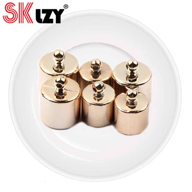 Концевая крышка 20 шт./лот подходящая для 10 12 мм бахромы кожевенный шнур ОБЖИМНАЯ