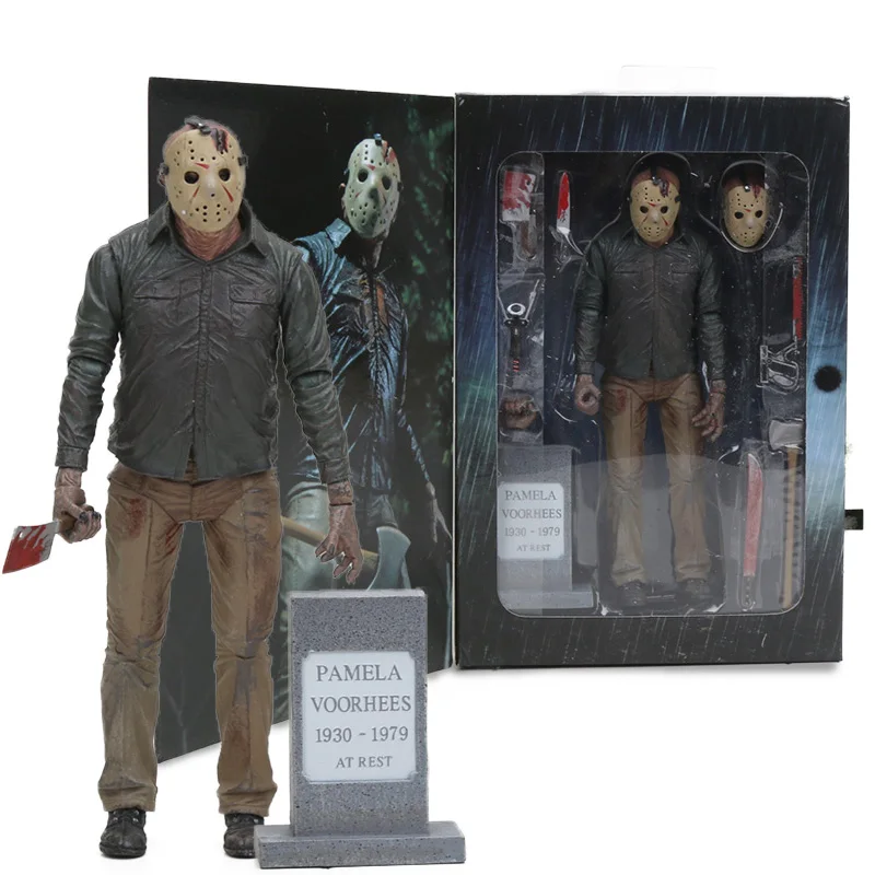 Пятница 13-я последняя часть конечная часть 4 Джейсон Вурхиз ПВХ фигурка Gme 3D Freddy VS Джейсон фигурка модель