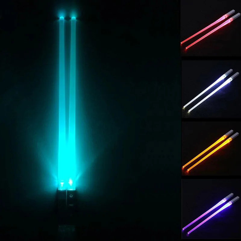 2 шт./пара светодиодный светильник палочки дозирующая детская ложка для