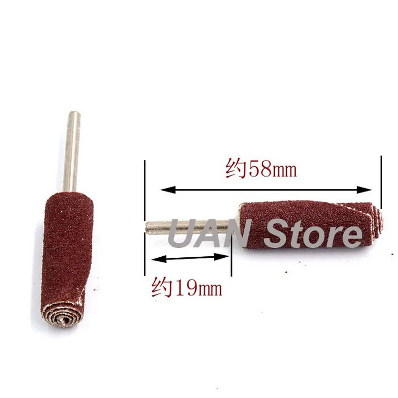 Цилиндрическая наждачная бумага с хвостовиком 3 мм жалюзи Шлифовальная головка 6