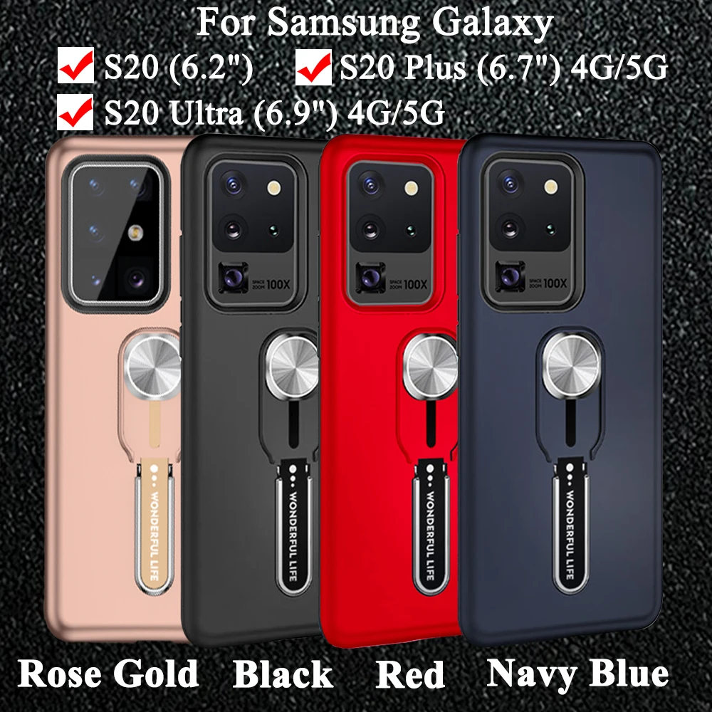 Чехол для samsung galaxy s 20 plus чехол s20 ultra 5g телефона бампер 20s samsungs20 galaxys20 с подставкой |