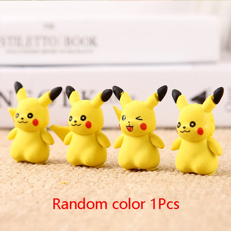 Ластики в виде мультяшных животных для школы и офиса 1 шт. | Канцтовары дома