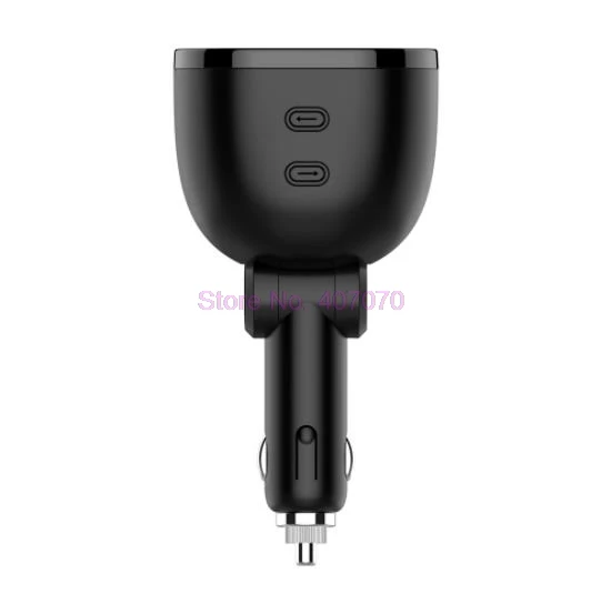 Зарядное устройство для автомобиля со светодиодным индикатором напряжения 50 шт.