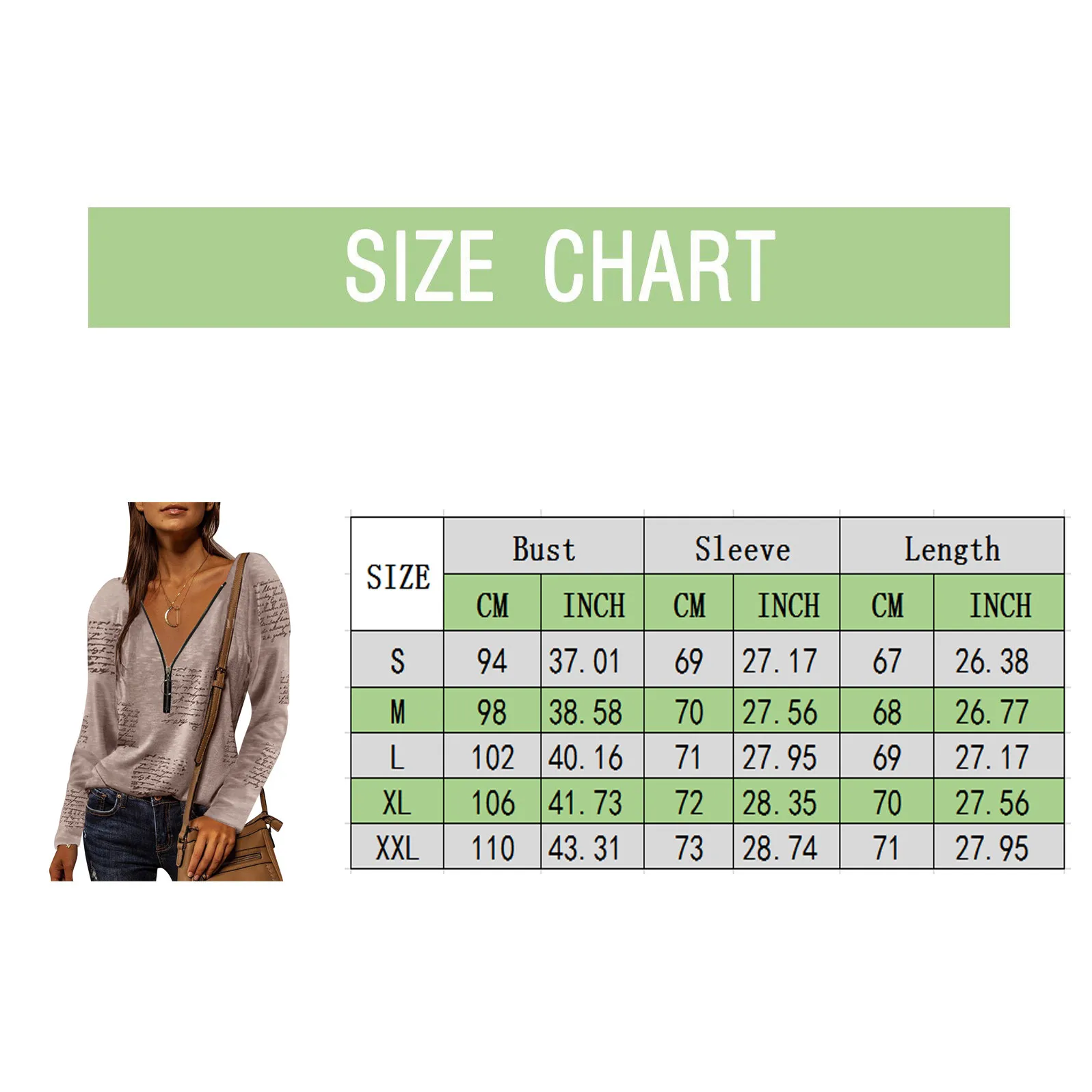 

Y2k Emo Top For Women Sexy Zipper V Neck Tops Plus Size Fashion Letter Print T Shirt Camisetas Mujer Tallas Grandes 2xl#30