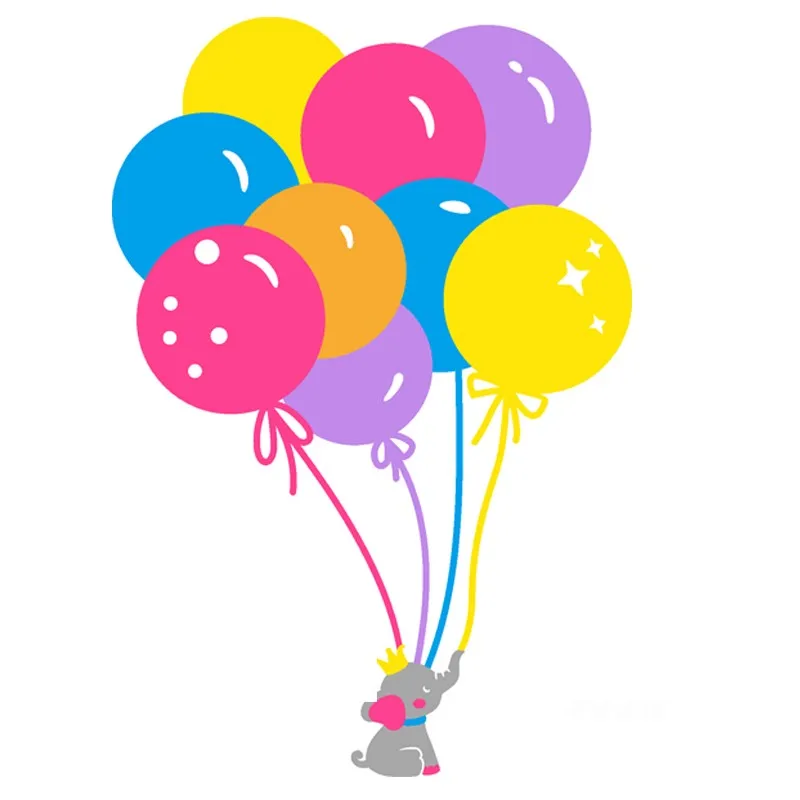 

WS57 Ins Nordic-style color balloons for 3d-wall surface-wall decoration for children's room in the living room.