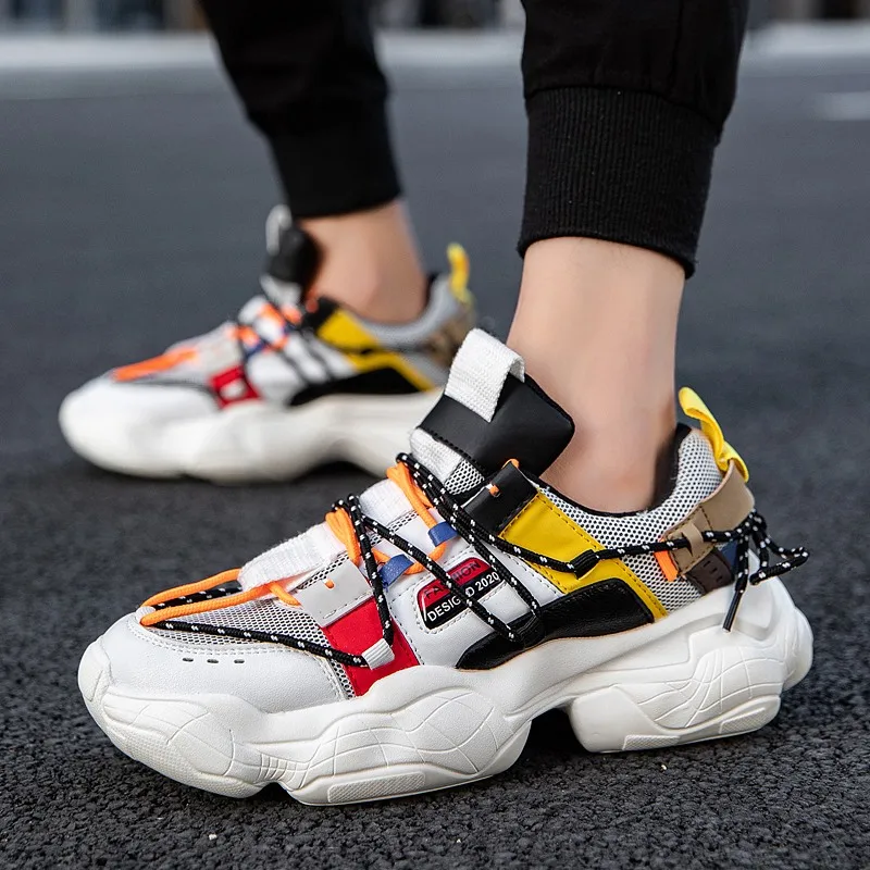 Кроссовки на воздушной подушке унисекс высокие Повседневная Удобная Обувь для