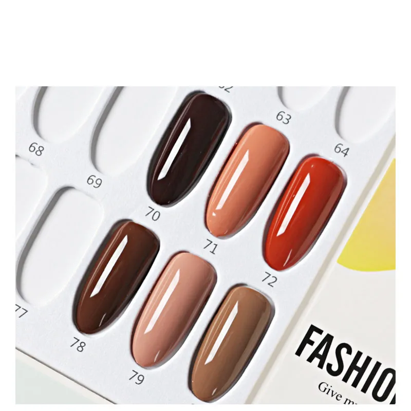 Большой накладные ногти Советы цветная книга УФ гель для ногтей карта диаграмма