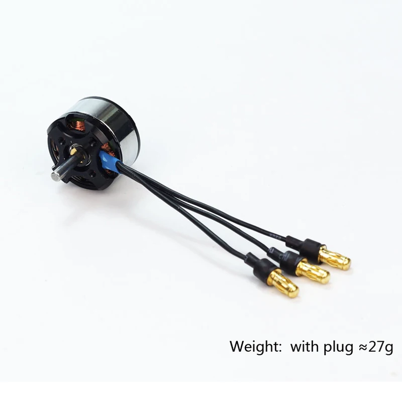 Yuenhoang миниатюрный бесщёточный электродвигатель MZ1908 2050KV 3 0 мм вал бесщеточный