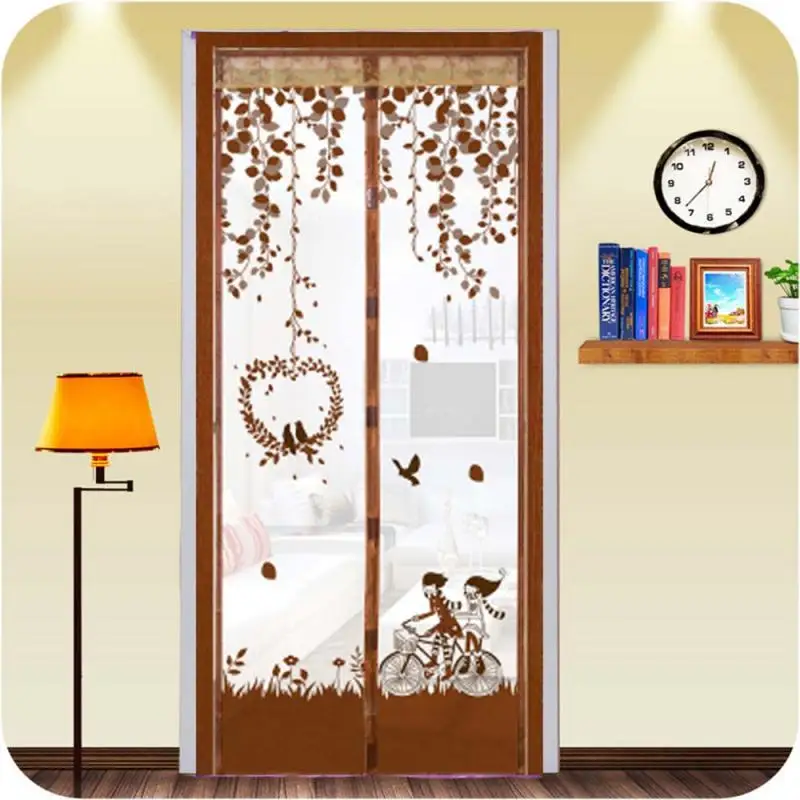 

2021NEW Door curtain self-priming Magnetic Bug Screen Window Protect Indoor Insect Mosquito household bedroom anti-fly summer