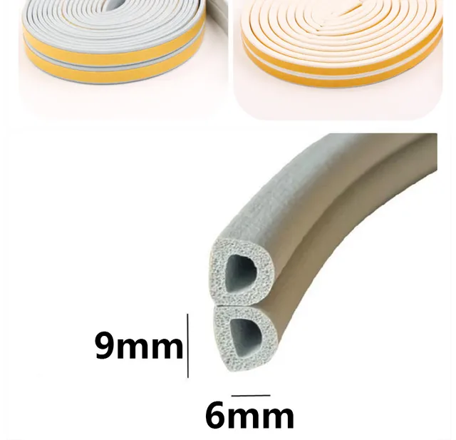 Autoadhesivo de forma de V para puertas y ventanas de espuma de poliuretano  Tira de sellado de tiempo - China La junta de goma de Gaza, JUNTA DE PUERTA