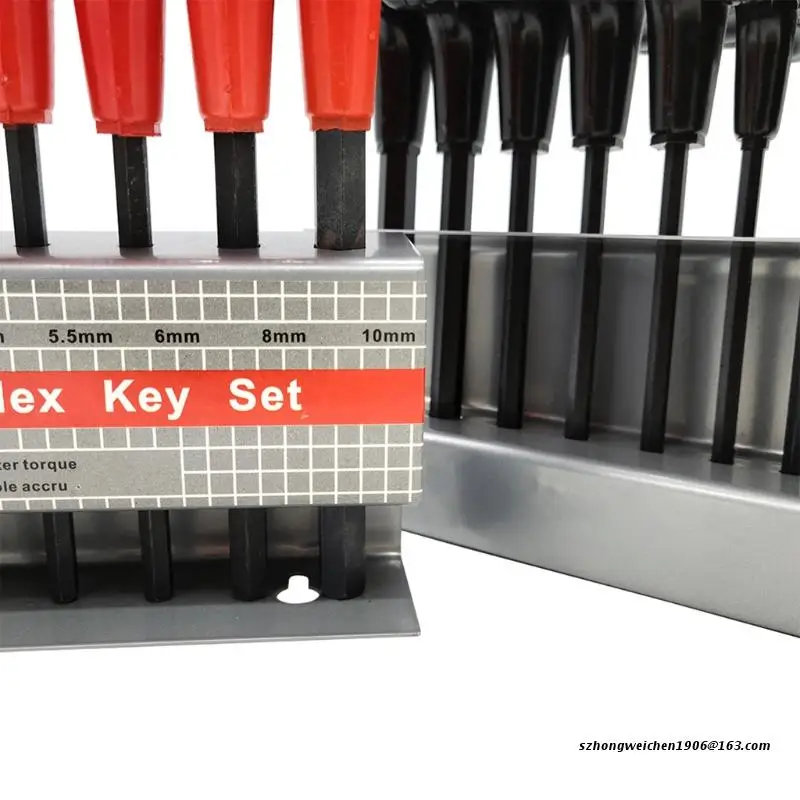 

10 Piece Wrench Set Newest Type Universal T-Handle Hex Key Hand Tools Auto Bike 28GF