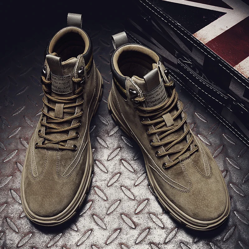 

2020 High Quality Men Shoes Casual Fashion High Top Comfort Zapatillas Tenis Masculino lace-up Trainers Sapatos Outdoor Shoes