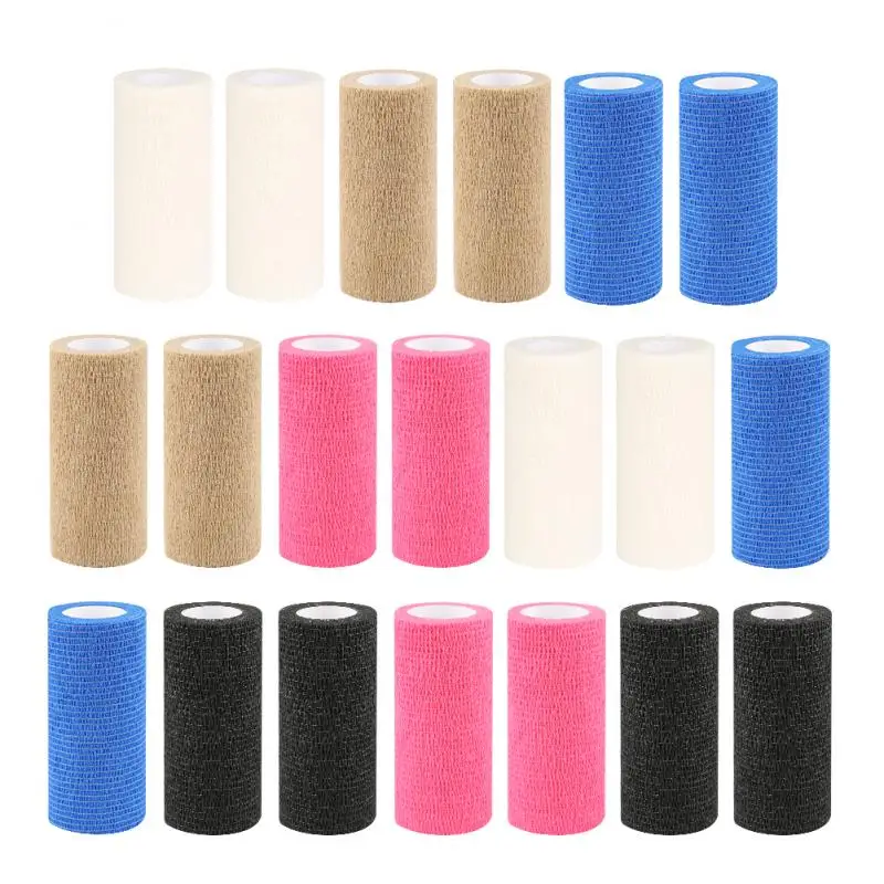 Цветная водоотталкивающая повязка на щиколотку 3 размера спортивная лента для