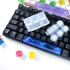 DM044 форма для ключей, игровая тележка, механическая клавиатура, эпоксидная смола, силиконовая форма, съемник ключей, компьютерный ПК, геймер, сделай сам, творчество ручной работы