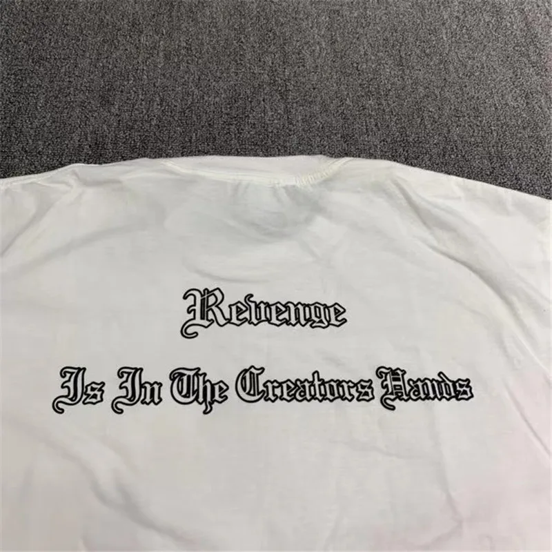 

2020ss Revenge XXXTENTACION Bad Angel T-Shirt Women Top-Quality Streetwear Tees Short Sleeve T Shirt