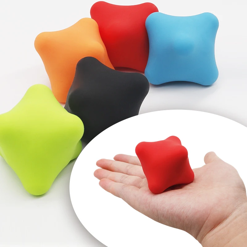 Резиновый шестигранный триггерный шар для расслабления мышц|Мячи фитнеса| |