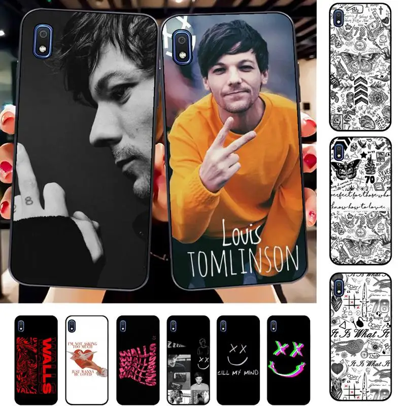 

Louis Tomlinson One Direction Phone Case for Samsung A51 01 50 71 21S 70 31 40 30 10 20 S E 11 91 A7 A8 2018